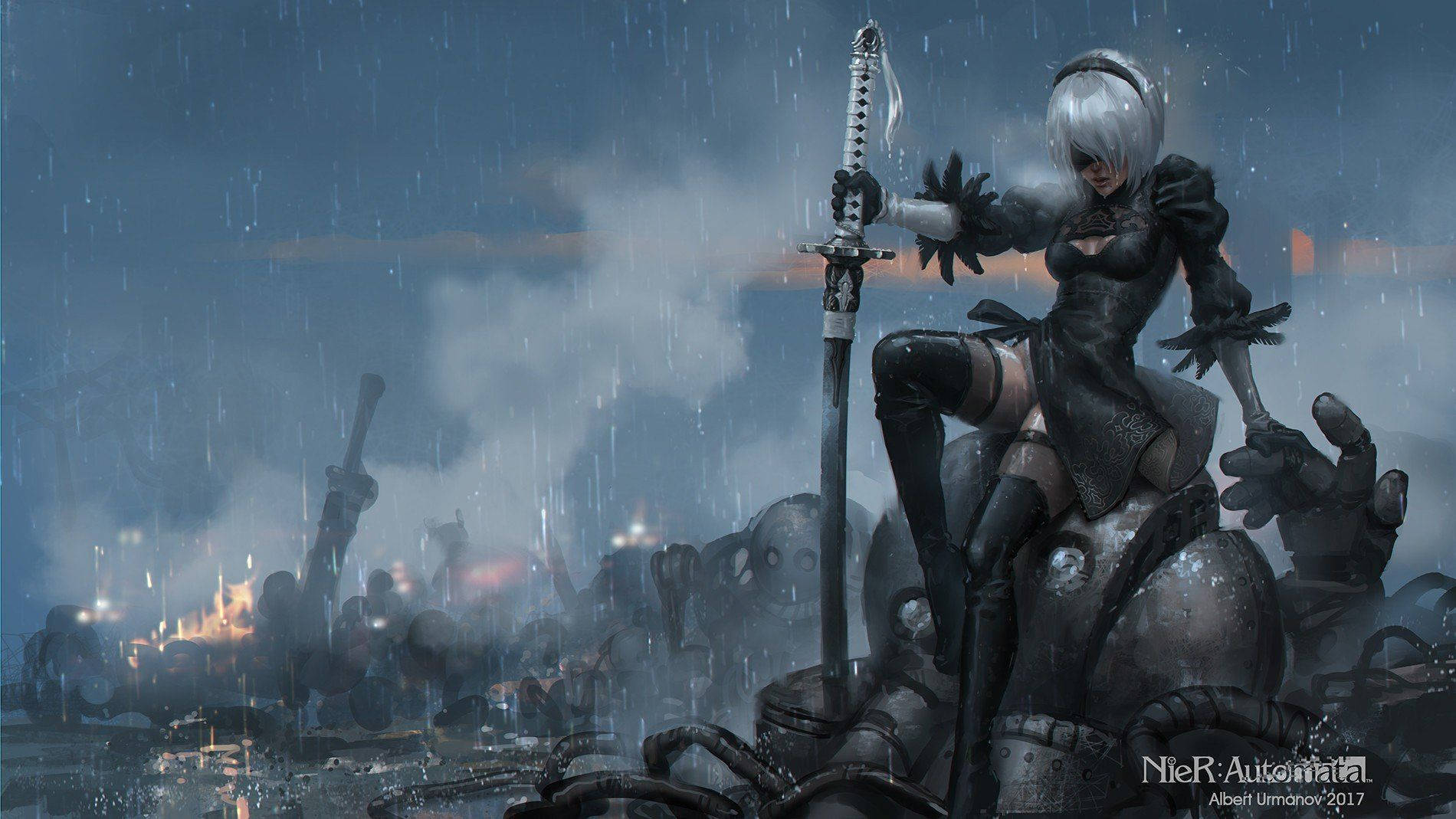 Nier Automata 1900X1069 Wallpaper and Background Image