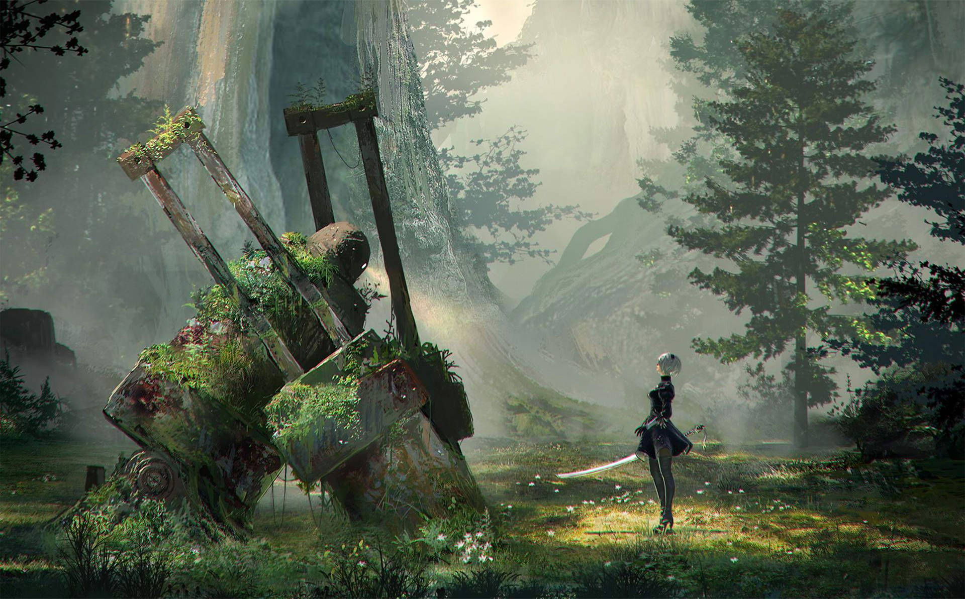Nier Automata 3480X2160 Wallpaper and Background Image