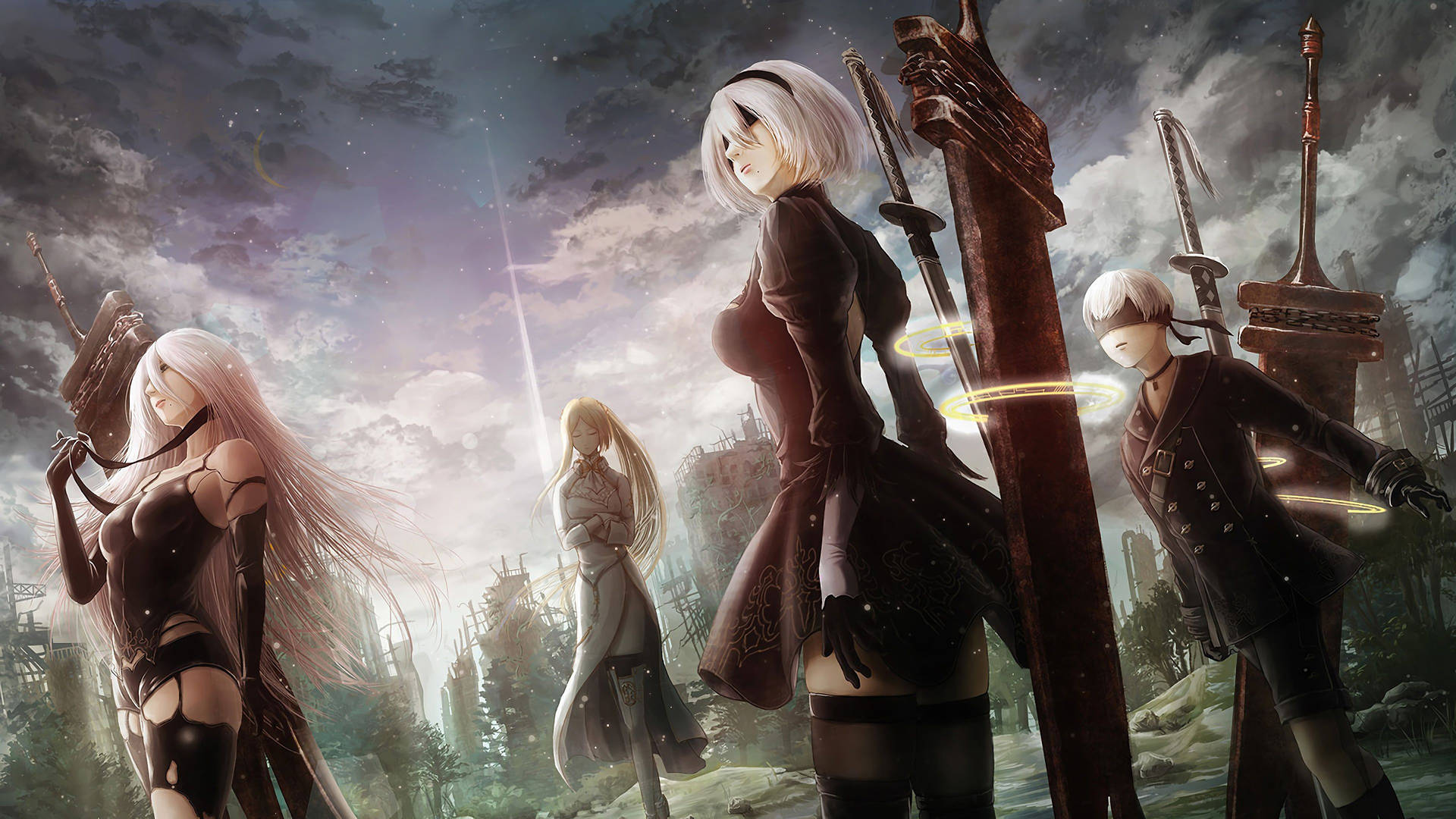 Nier Automata 3840X2160 Wallpaper and Background Image