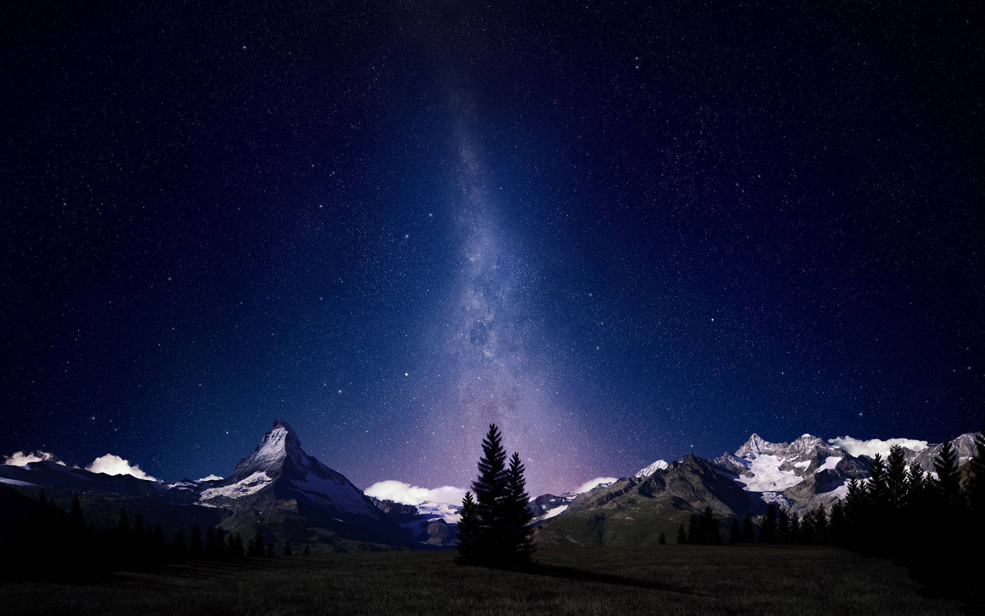 Night Sky 2560X1600 Wallpaper and Background Image