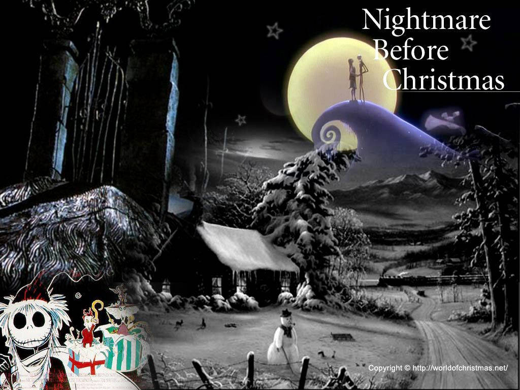 Nightmare Before Christmas 1024X768 wallpaper