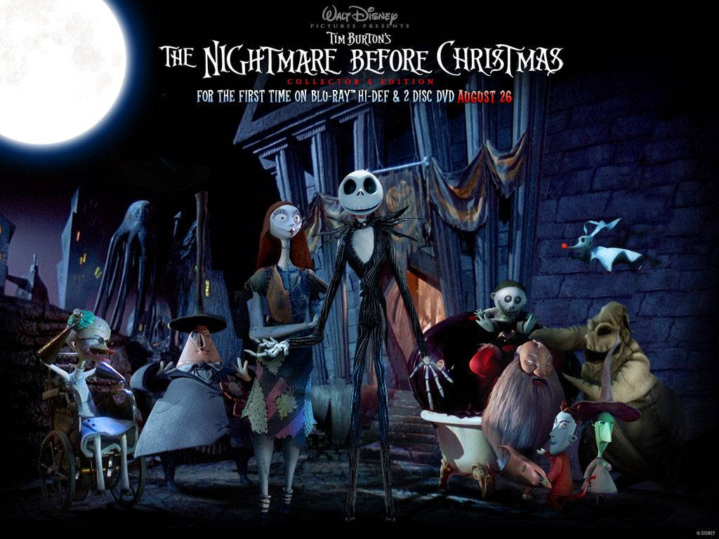 Nightmare Before Christmas 1024X768 wallpaper