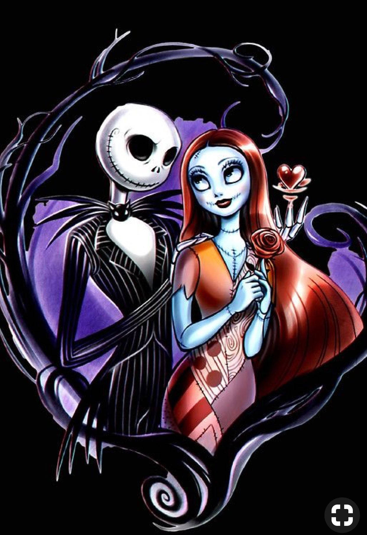 Nightmare Before Christmas 1242X1810 Wallpaper and Background Image