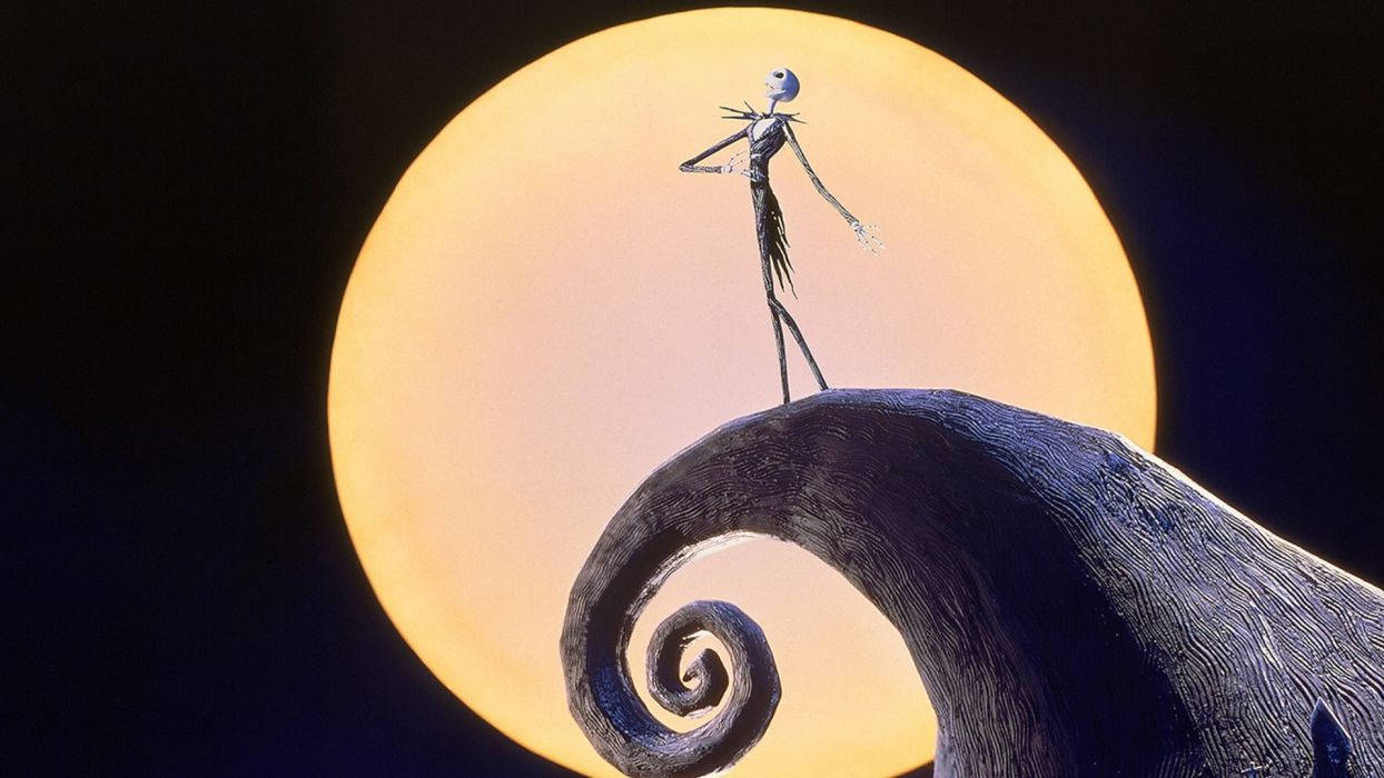 1244X700 Nightmare Before Christmas Wallpaper and Background
