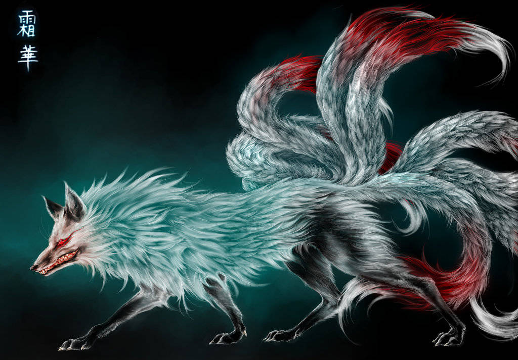 1024X713 Nine Tailed Fox Wallpaper and Background