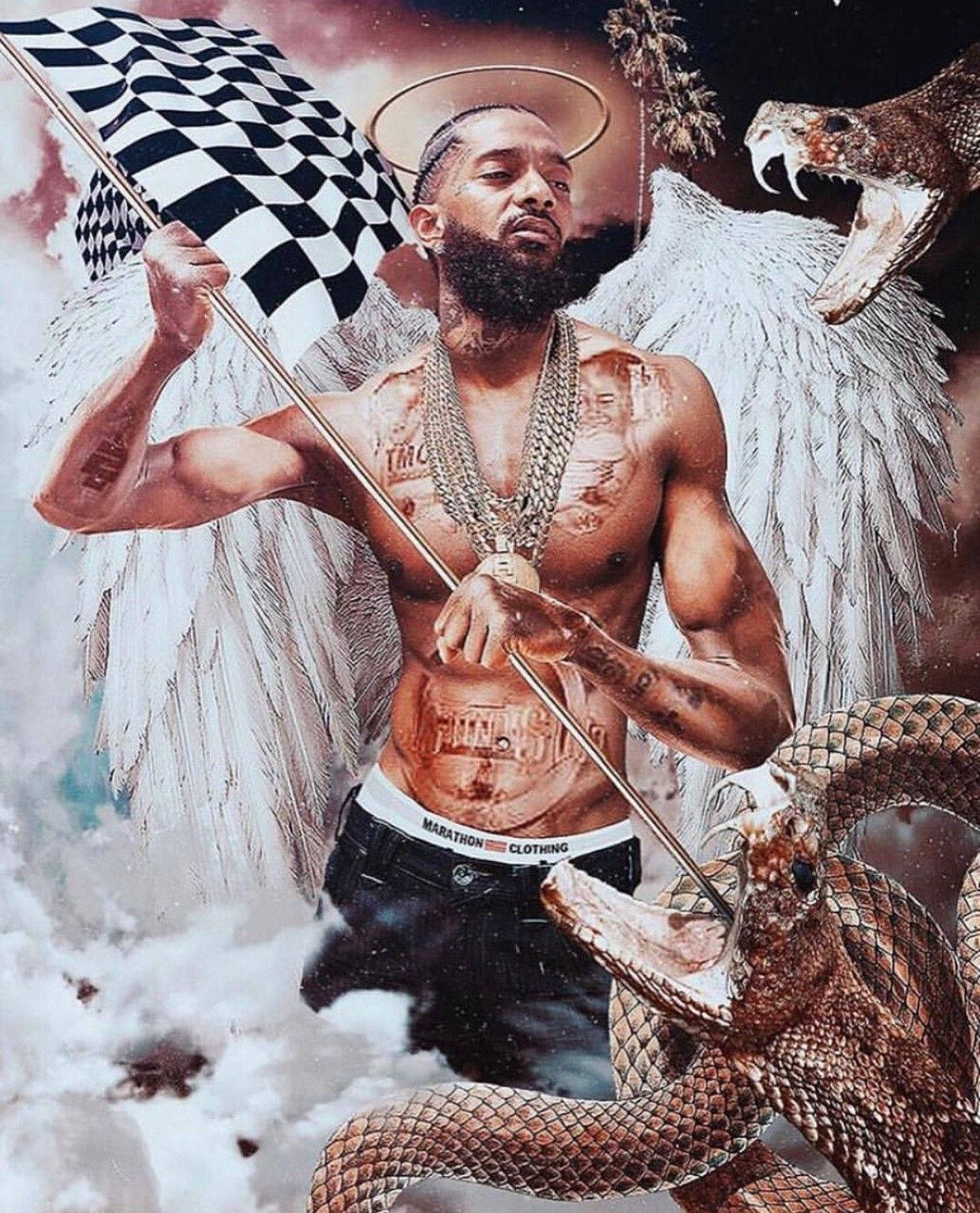 Nipsey Hussle 1242X1537 Wallpaper and Background Image