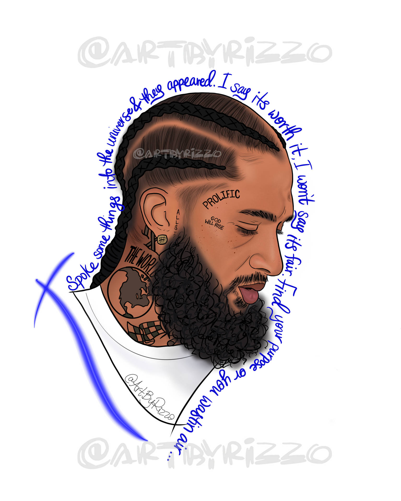 2400X3000 Nipsey Hussle Wallpaper and Background