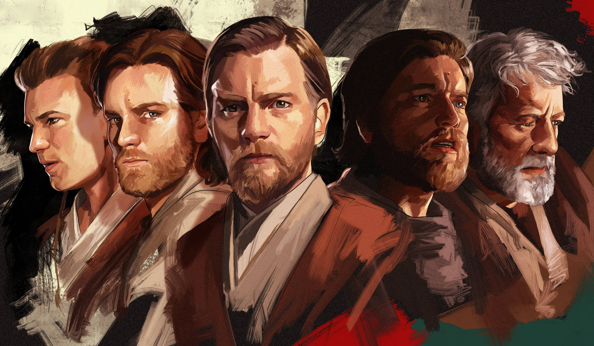 2047X1193 Obi Wan Kenobi Wallpaper and Background