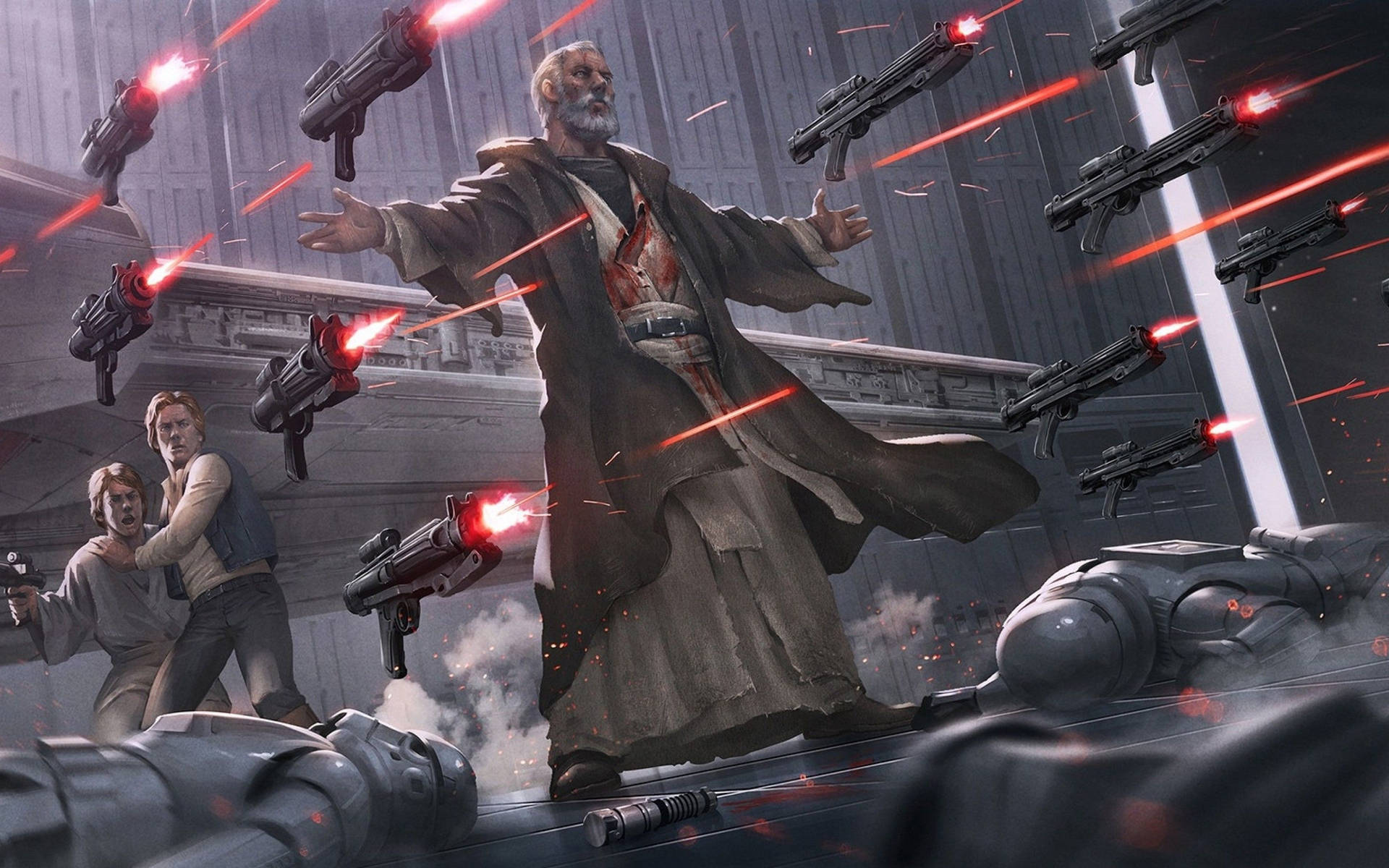 2880X1800 Obi Wan Kenobi Wallpaper and Background