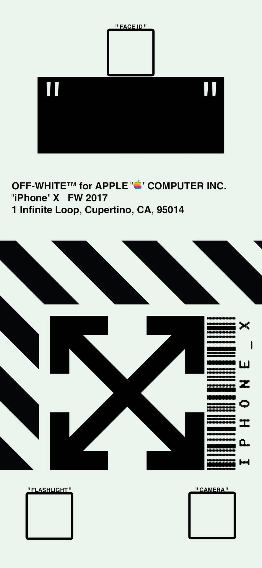 Off White 1125X2436 Wallpaper and Background Image