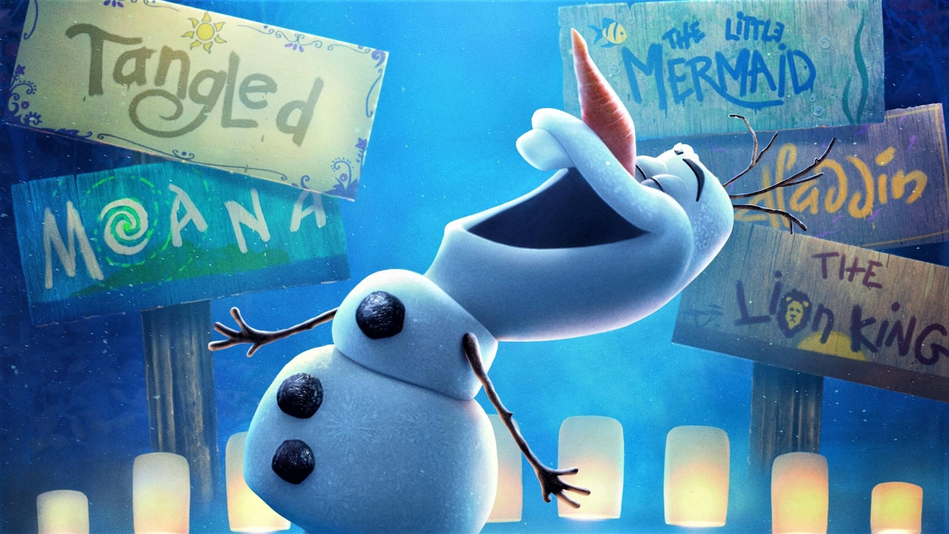 2185X1229 Olaf Wallpaper and Background