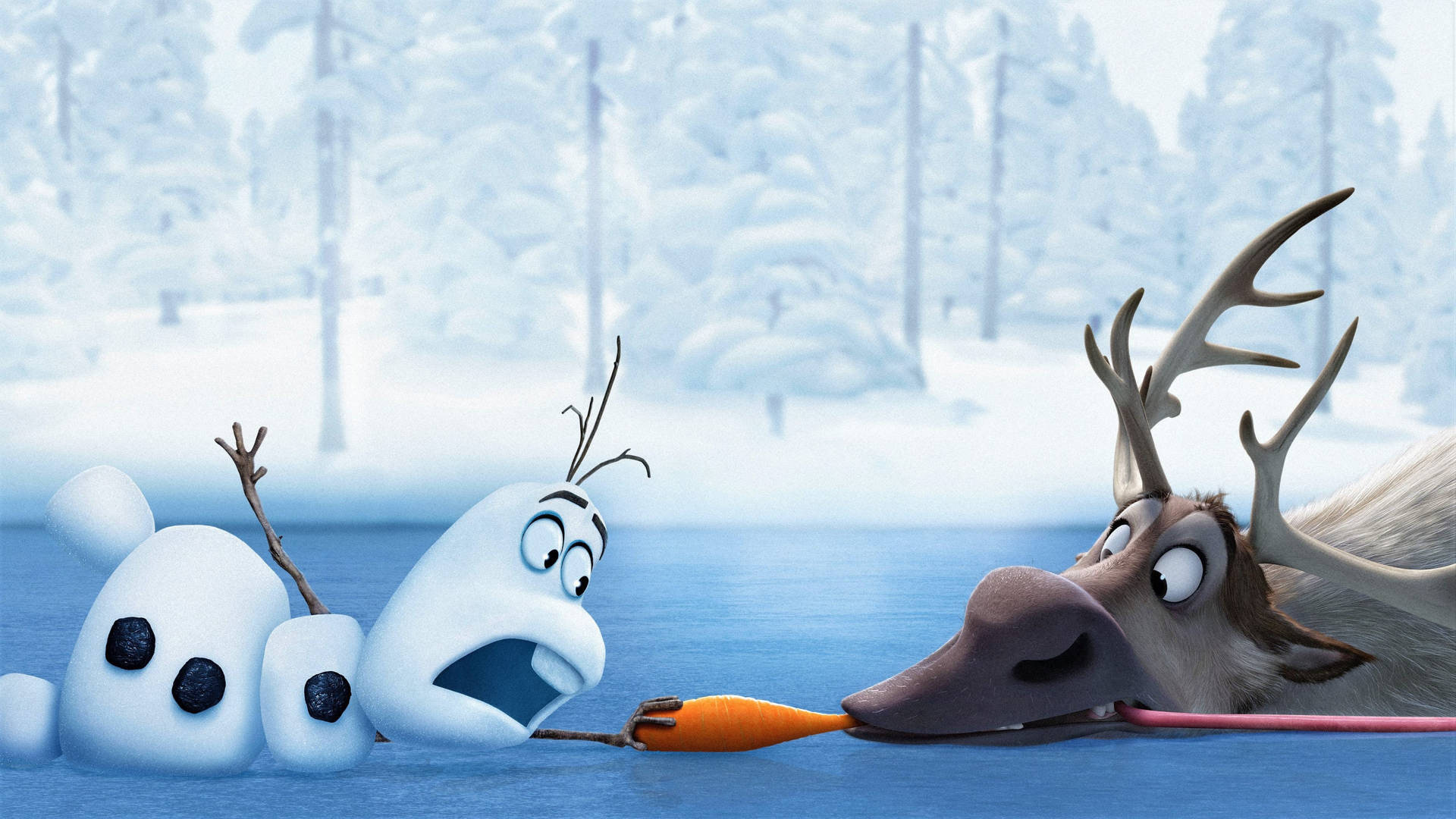3510X1975 Olaf Wallpaper and Background