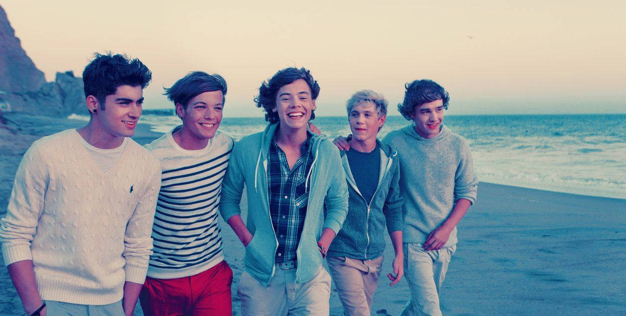 1257X636 One Direction Wallpaper and Background