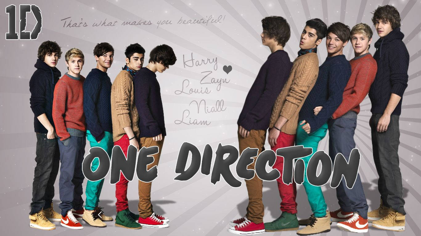 One Direction 1366X768 Wallpaper and Background Image