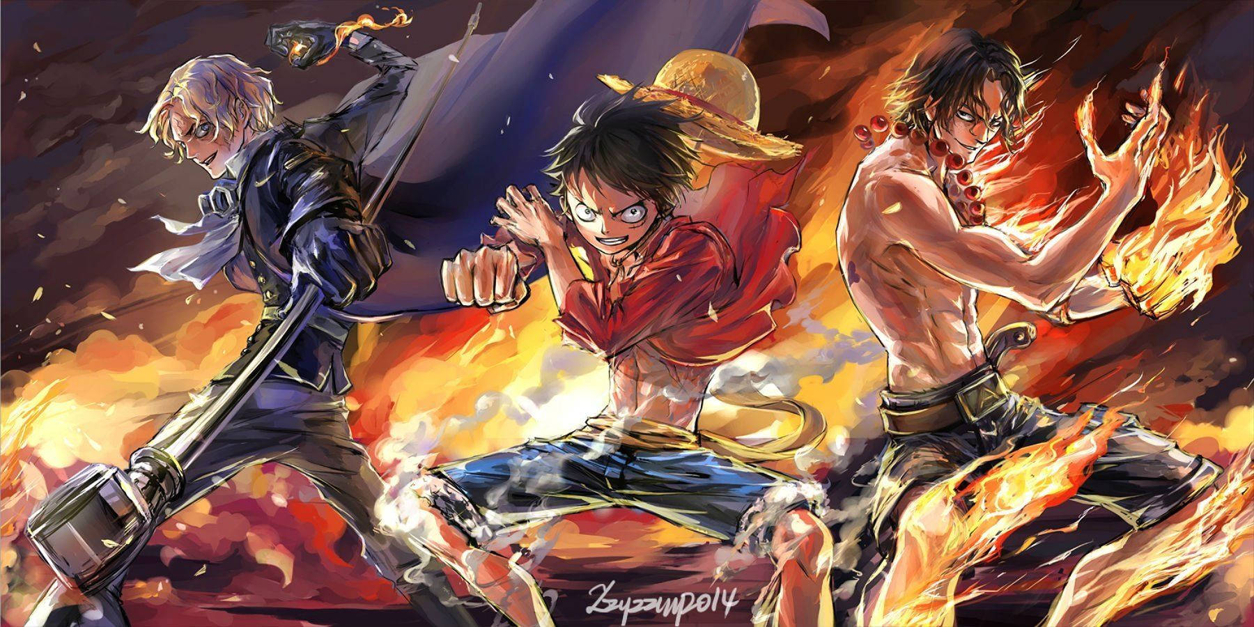 One Piece 1800X900 Wallpaper and Background Image