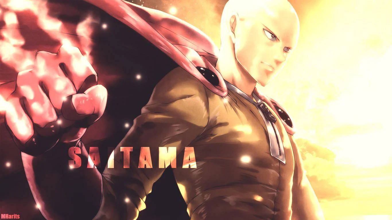 One Punch Man 1366X768 Wallpaper and Background Image