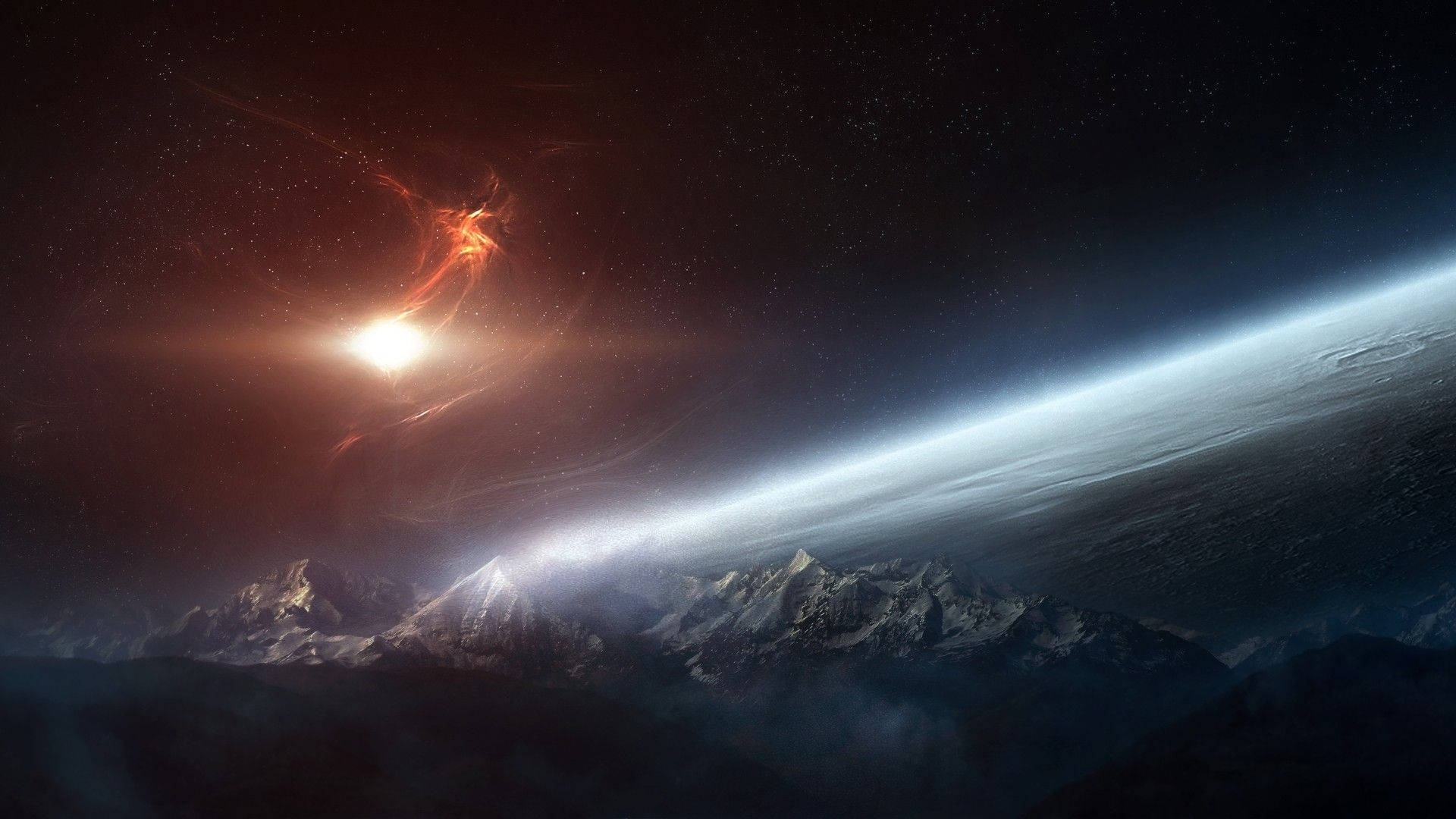Outer Space 1920X1080 Wallpaper and Background Image