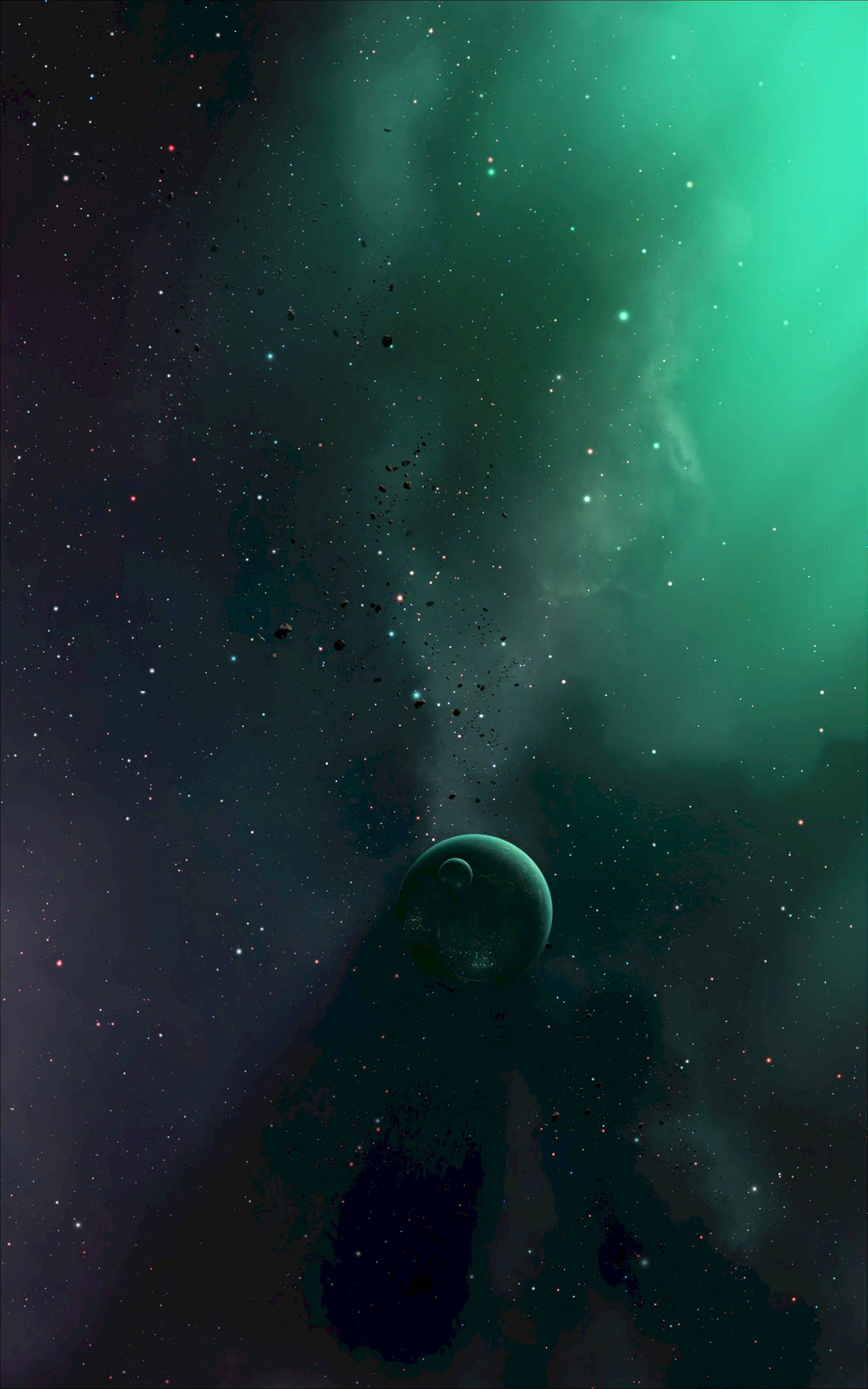 2400X3840 Outer Space Wallpaper and Background