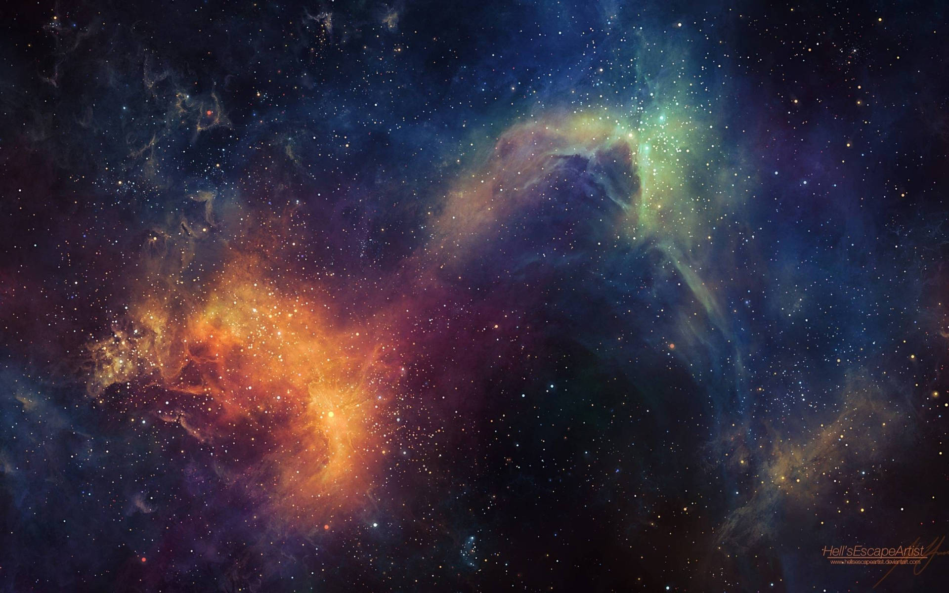 Outer Space 2560X1600 Wallpaper and Background Image