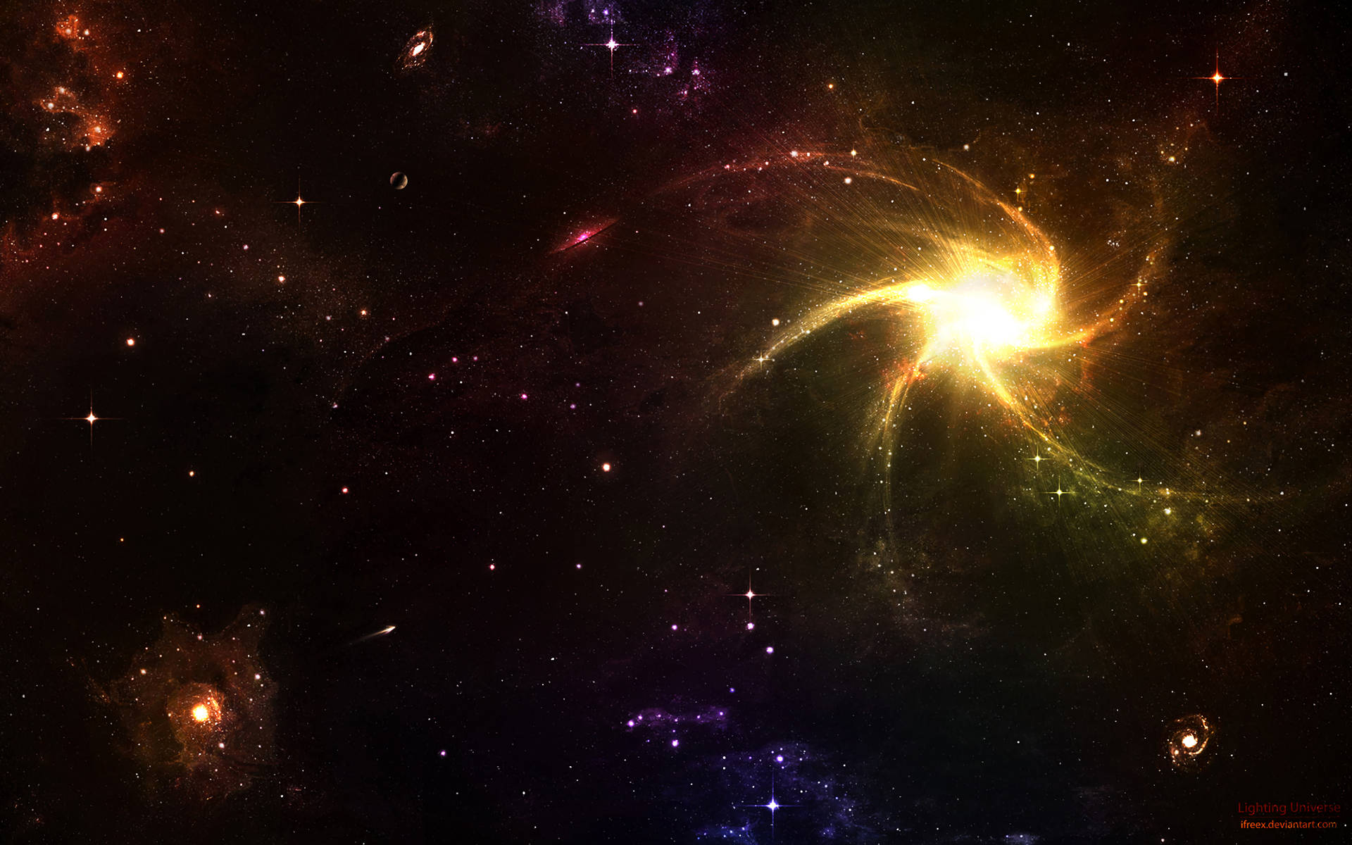 Outer Space 3692X2308 Wallpaper and Background Image