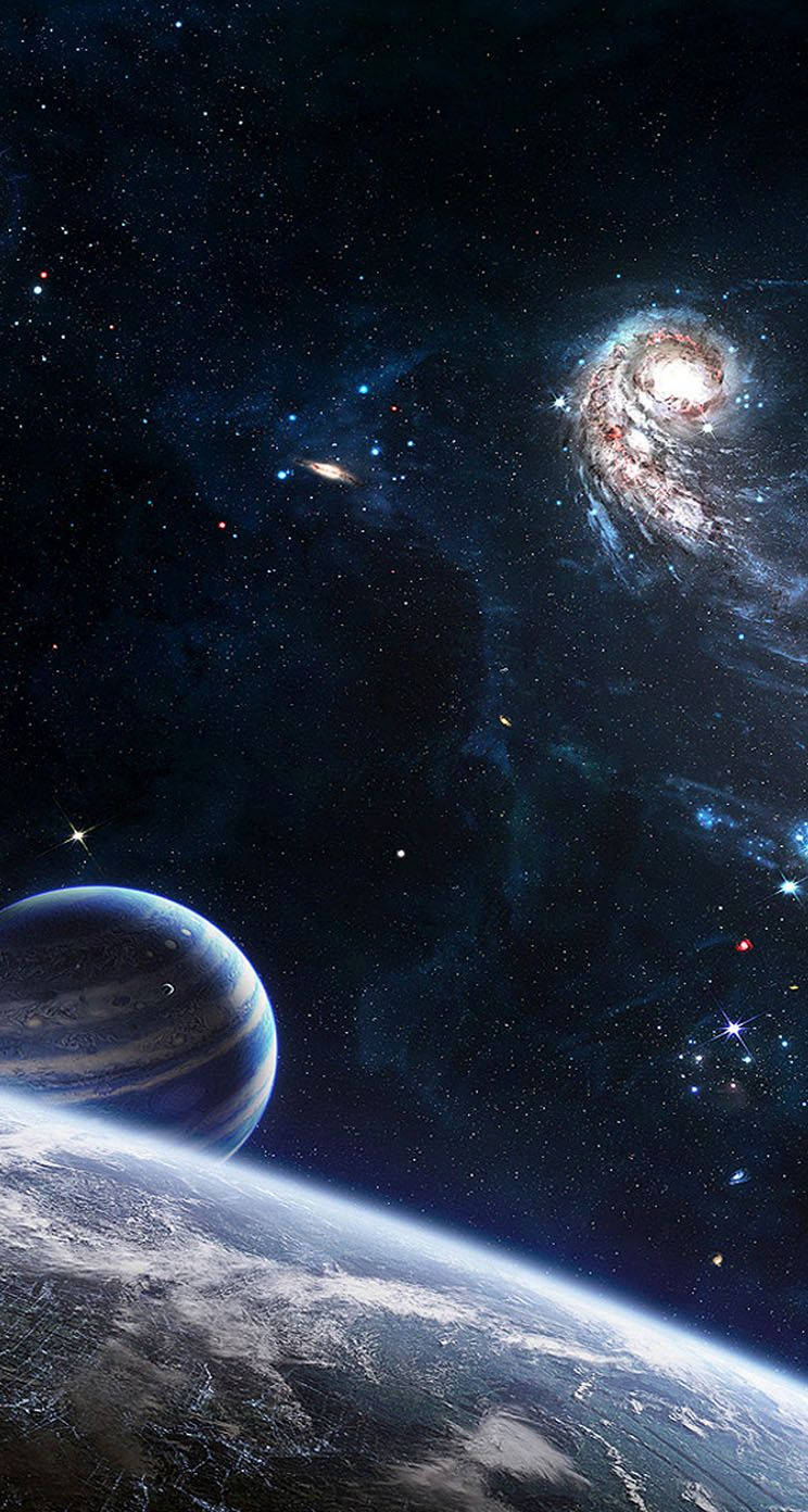 744X1392 Outer Space Wallpaper and Background