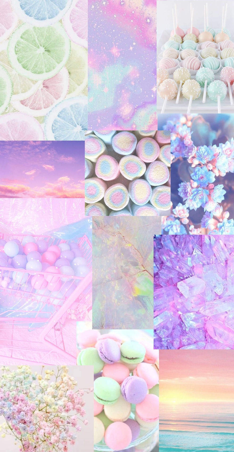 1170X2263 Pastel Aesthetic Wallpaper and Background