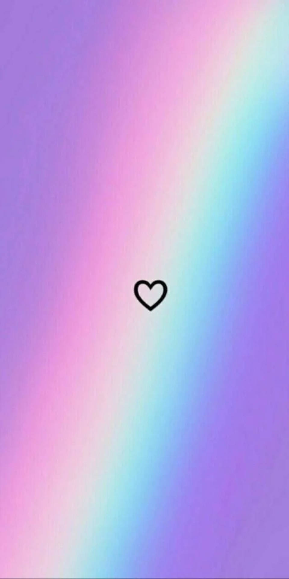 1120X2240 Pastel Rainbow Wallpaper and Background