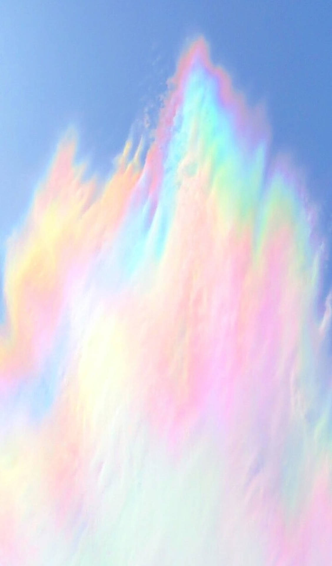 1245X2119 Pastel Rainbow Wallpaper and Background
