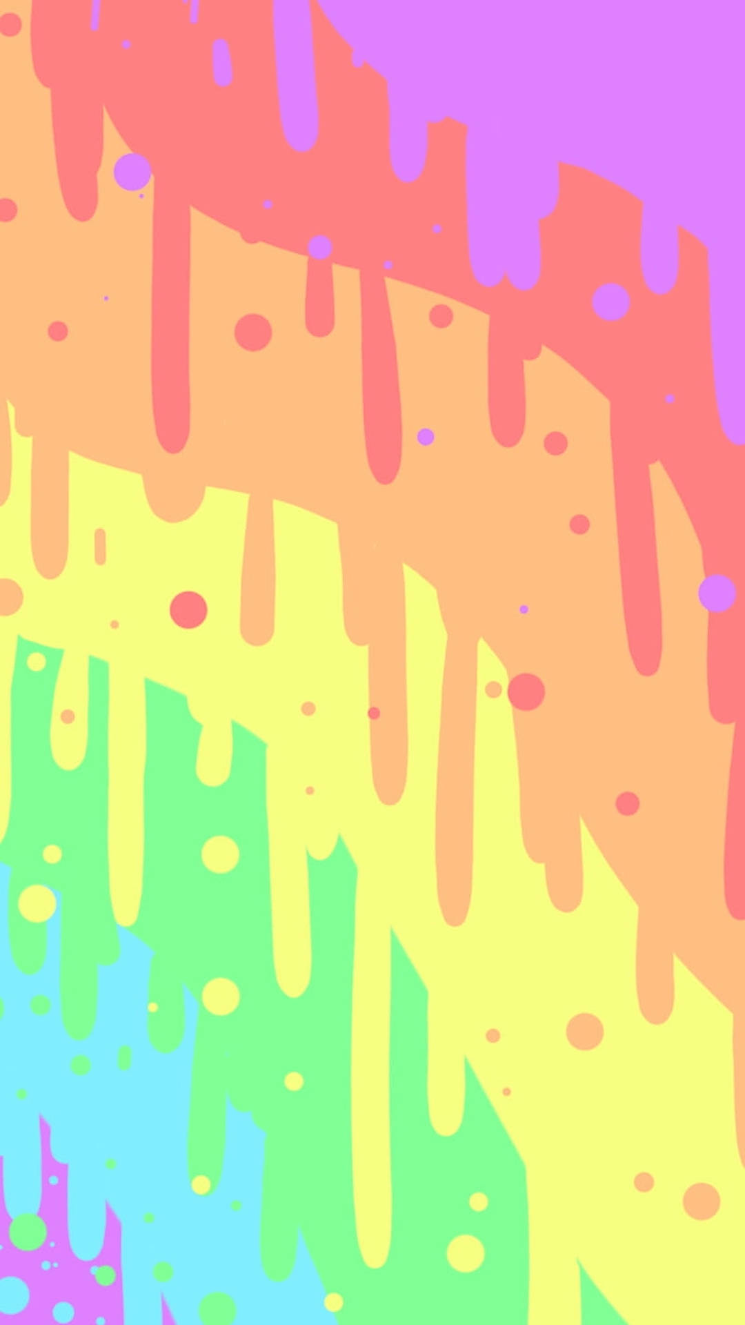 1416X2517 Pastel Rainbow Wallpaper and Background