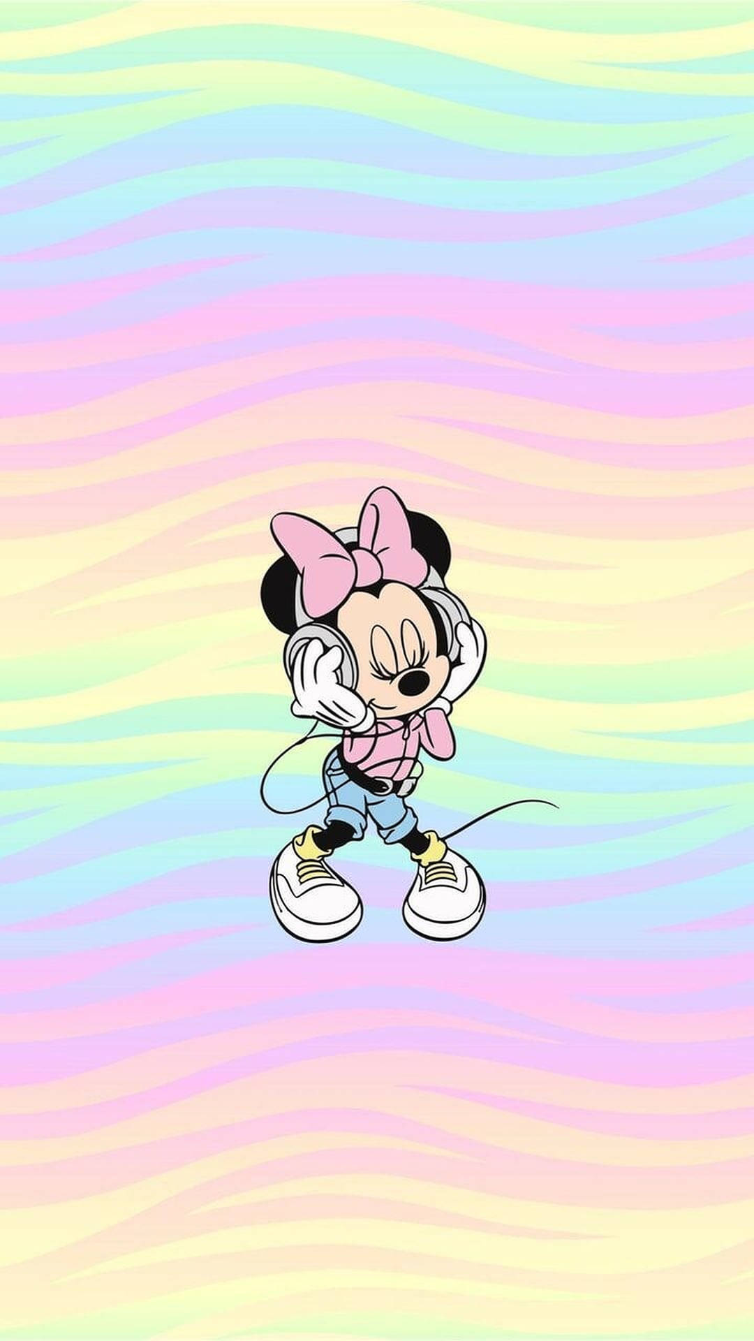 1440X2560 Pastel Rainbow Wallpaper and Background