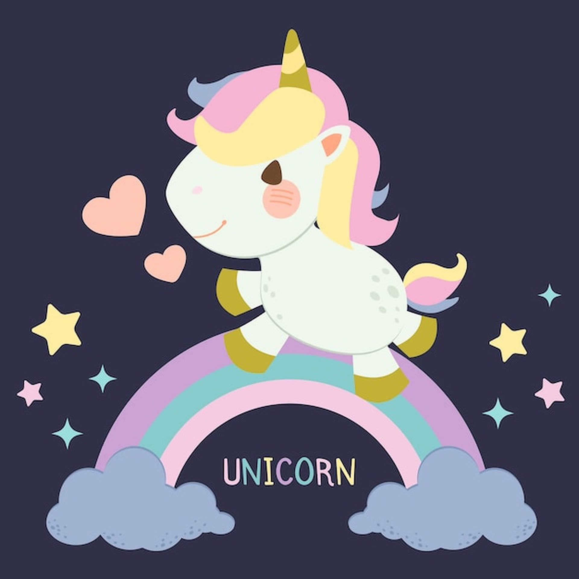 1947X1947 Pastel Rainbow Wallpaper and Background