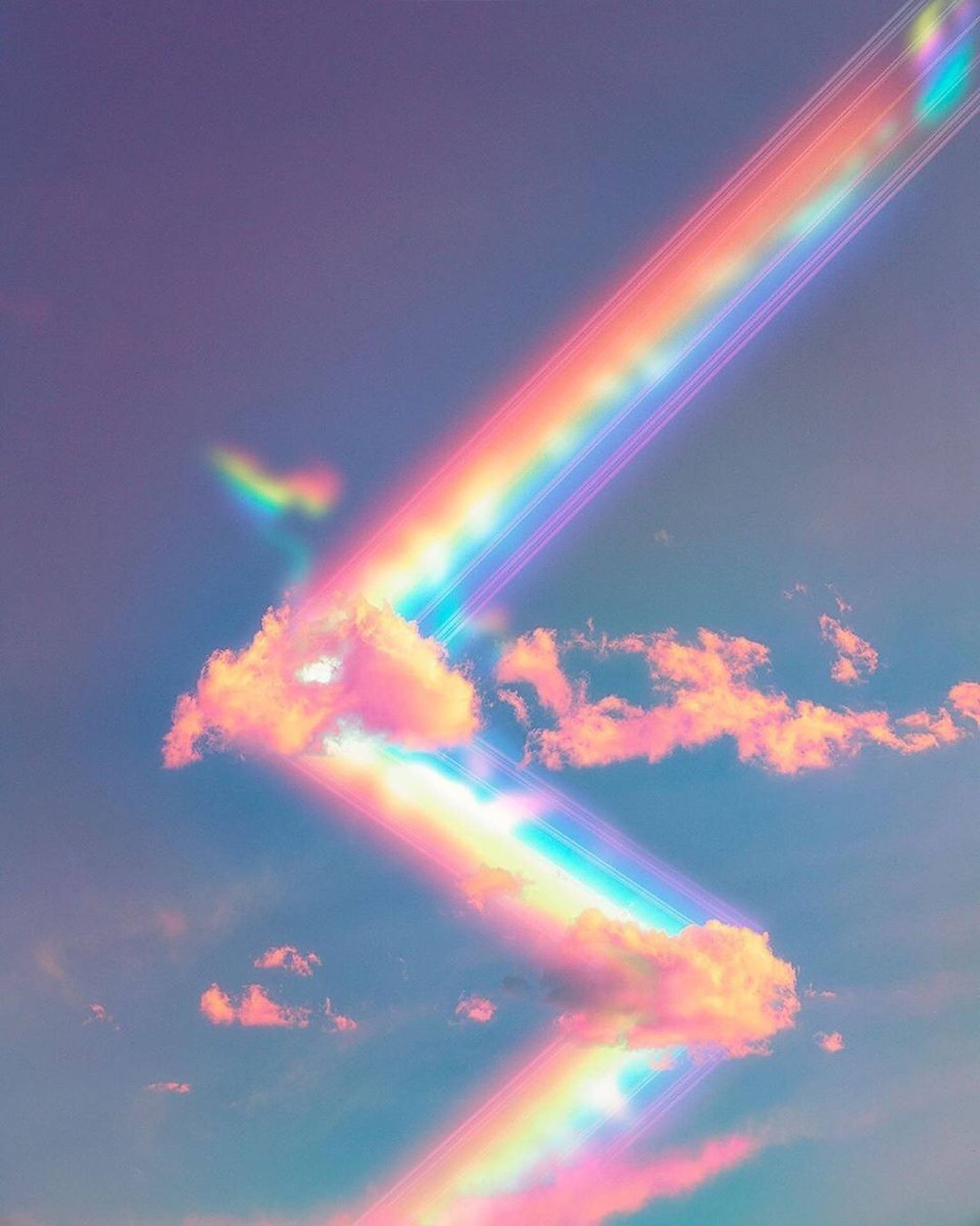 2150X2688 Pastel Rainbow Wallpaper and Background