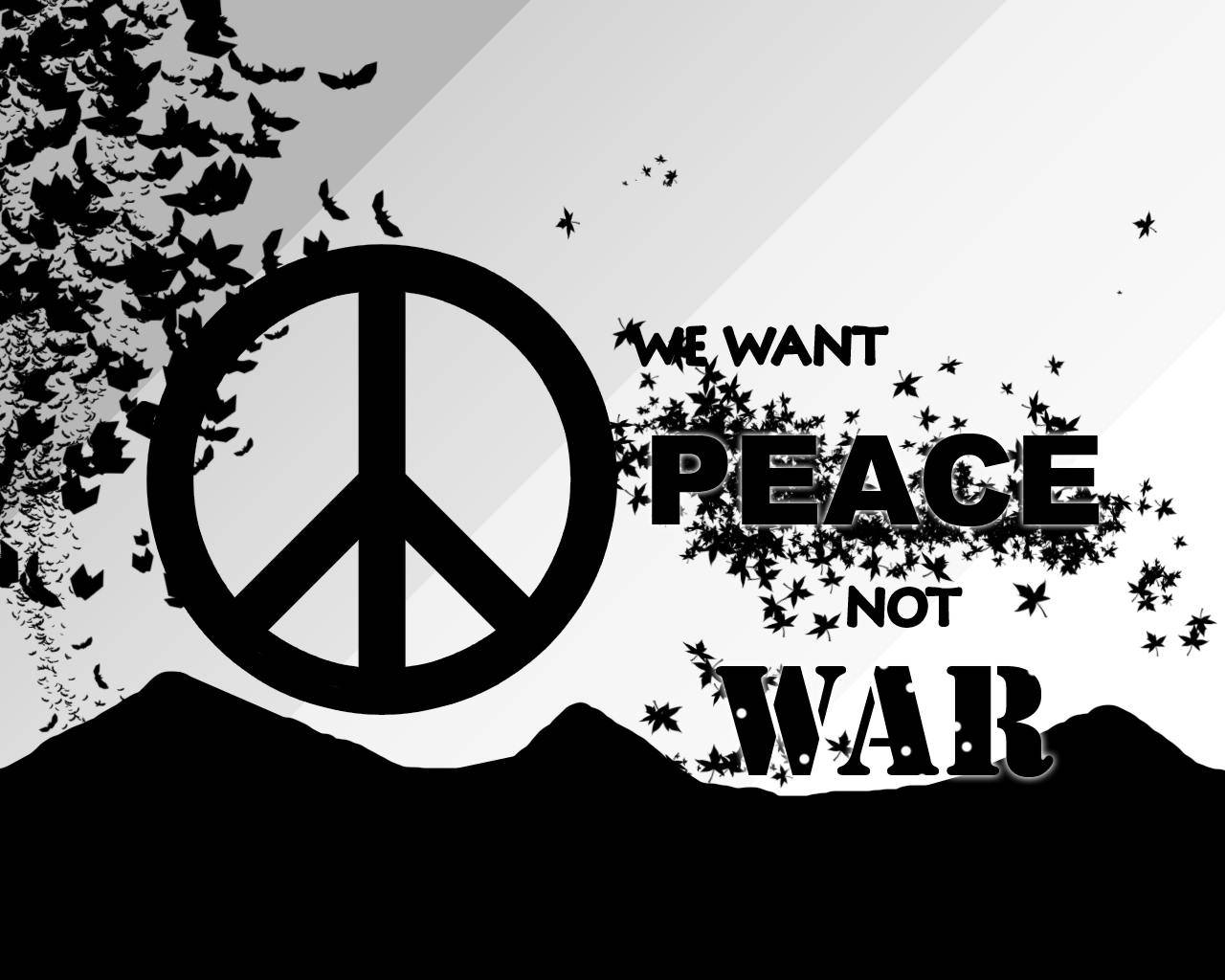 1280X1024 Peace Wallpaper and Background