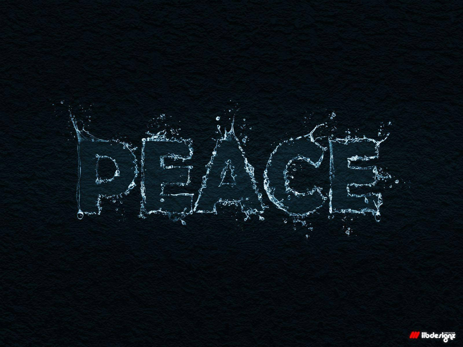 1600X1200 Peace Wallpaper and Background