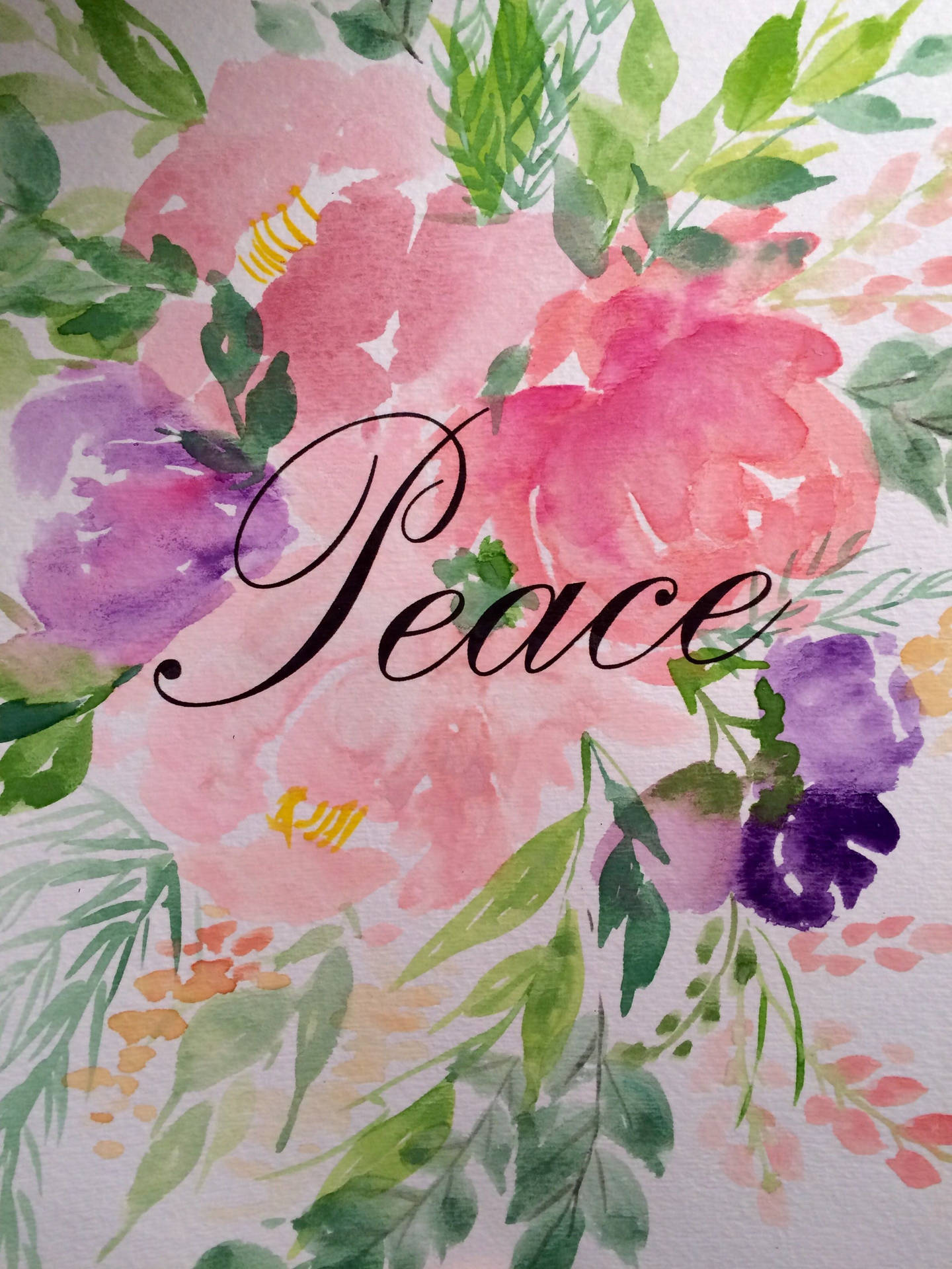 2406X3208 Peace Wallpaper and Background