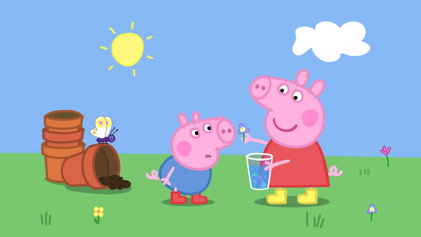 1407X793 Peppa Pig Wallpaper and Background