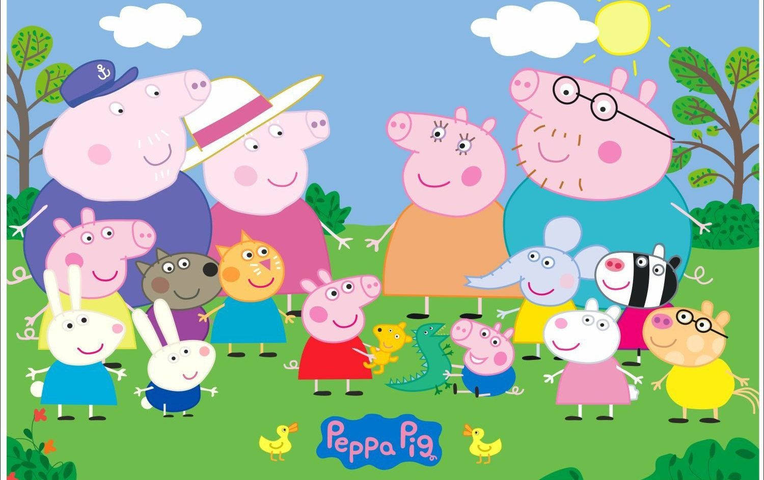 1500X943 Peppa Pig Wallpaper and Background