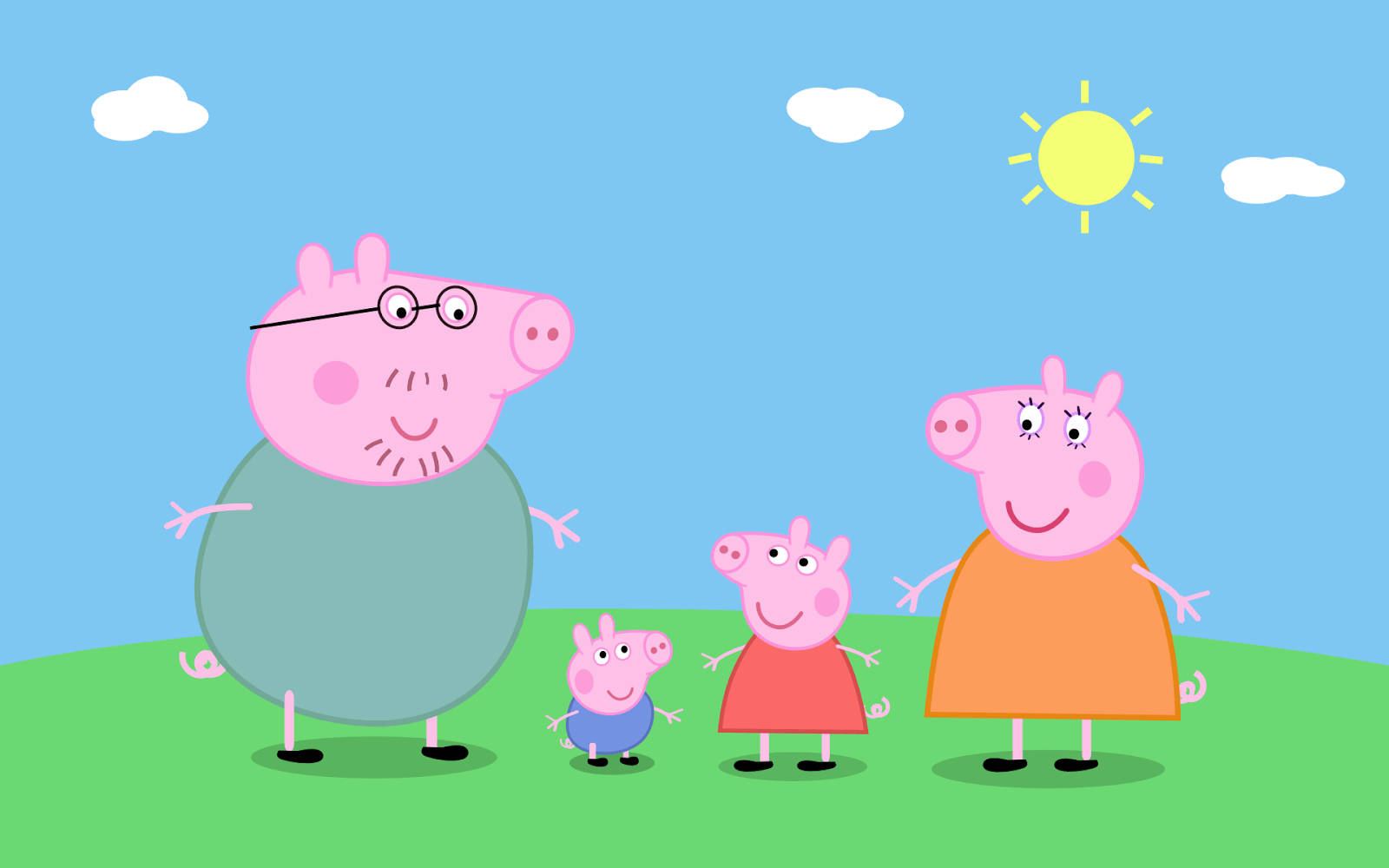 Peppa Pig 1600X1000 Wallpaper and Background Image