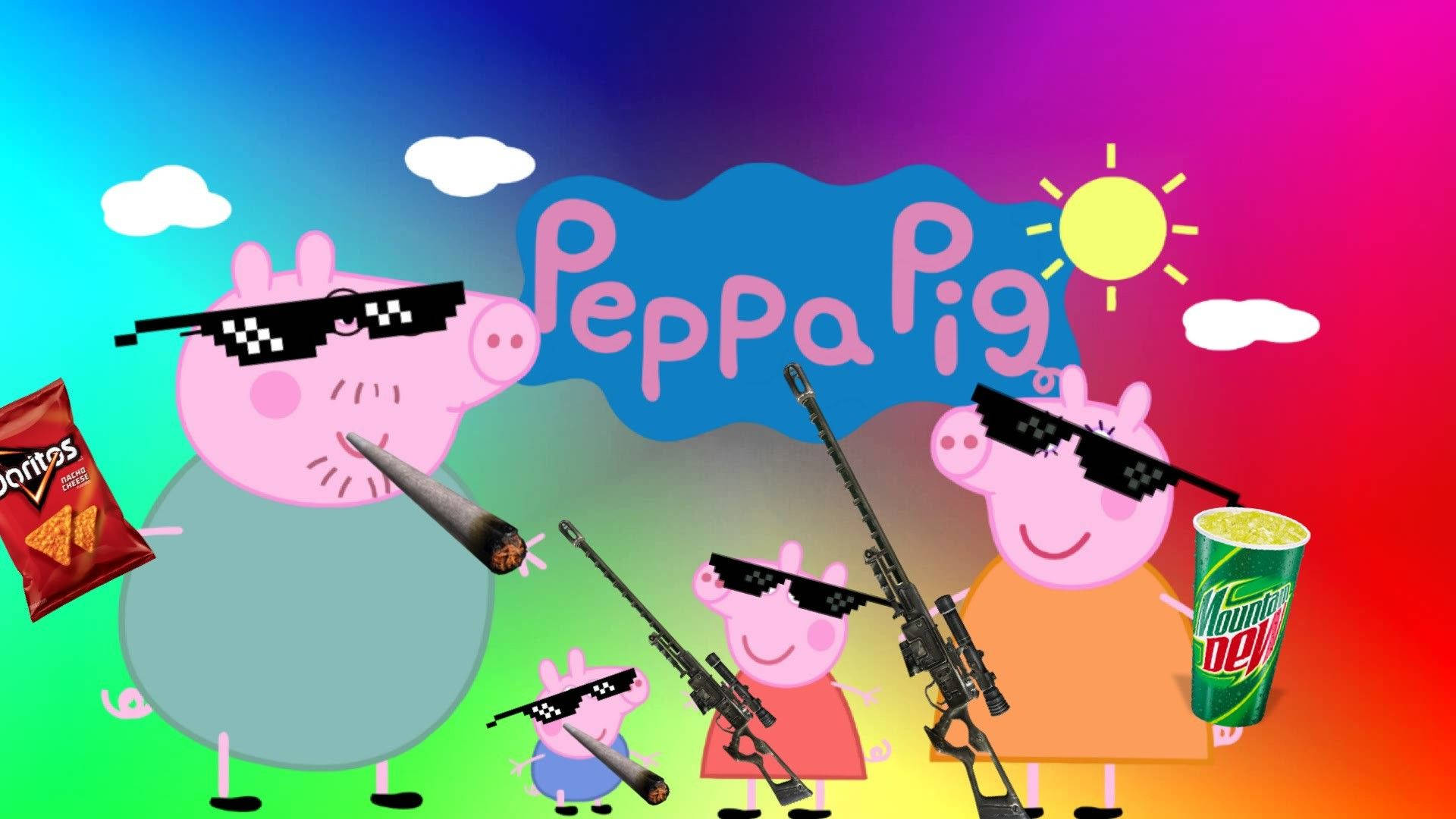 Peppa Pig 1920X1080 wallpaper