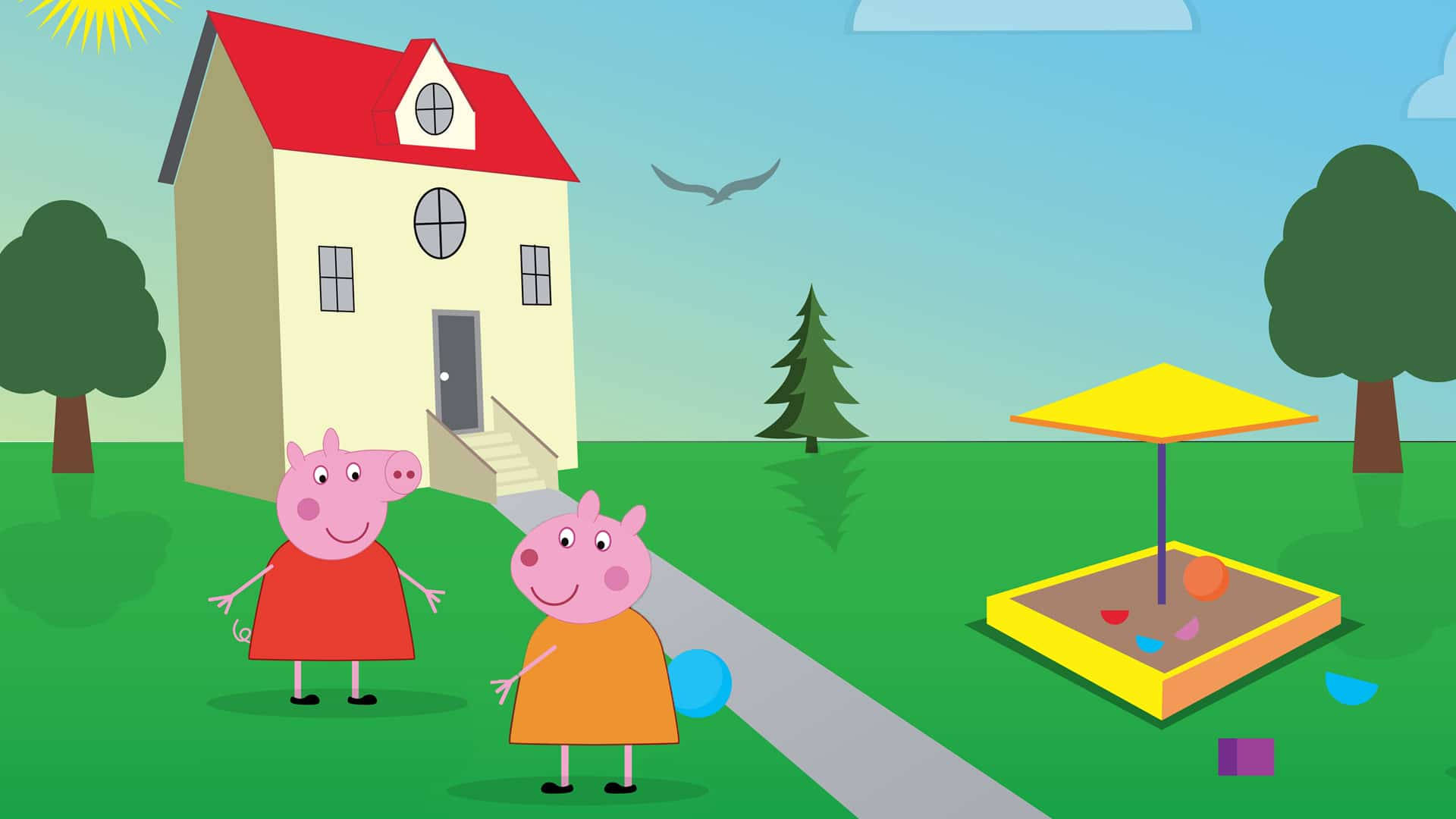 Peppa Pig 1920X1080 Wallpaper and Background Image