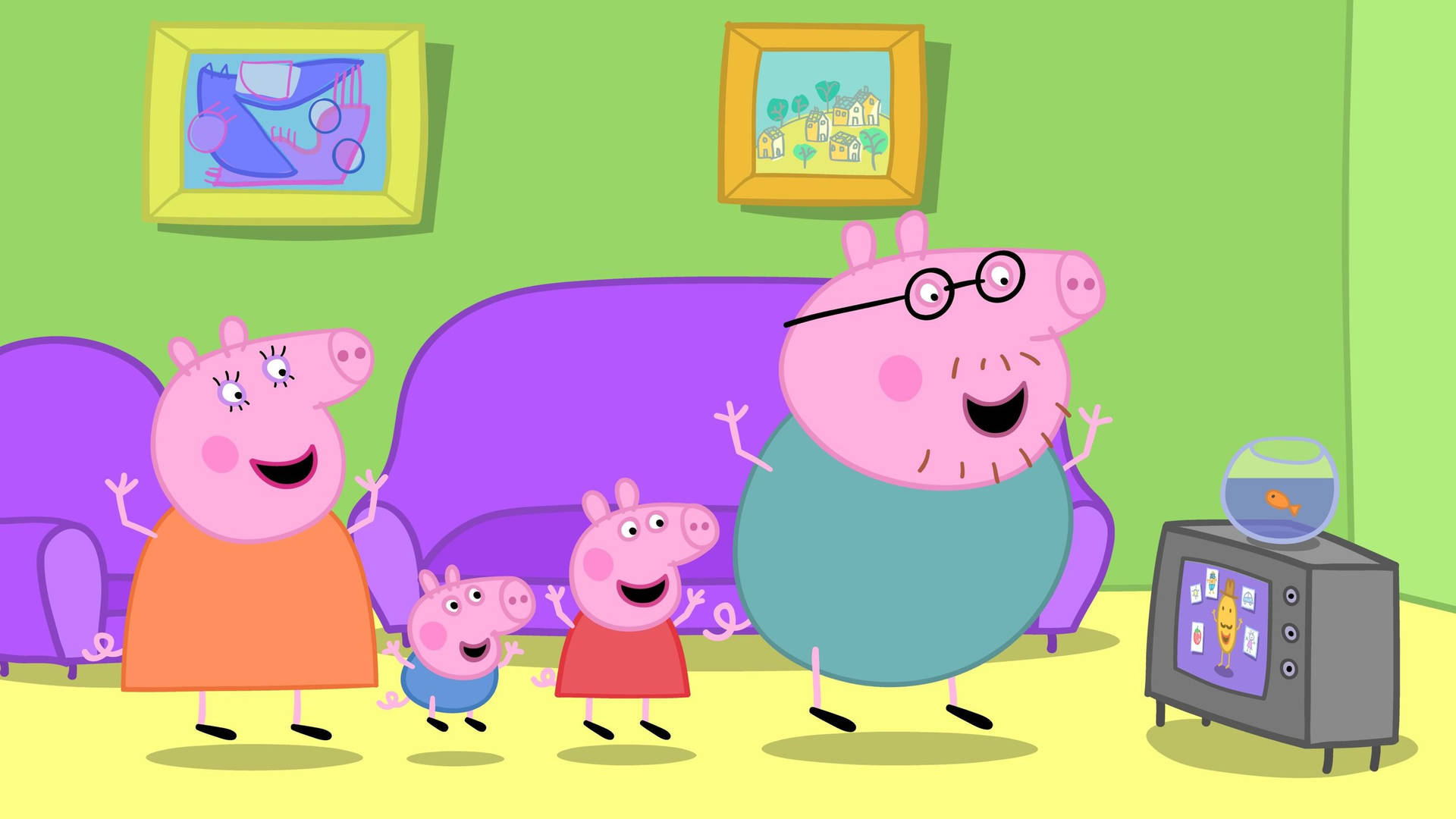 2500X1406 Peppa Pig Wallpaper and Background