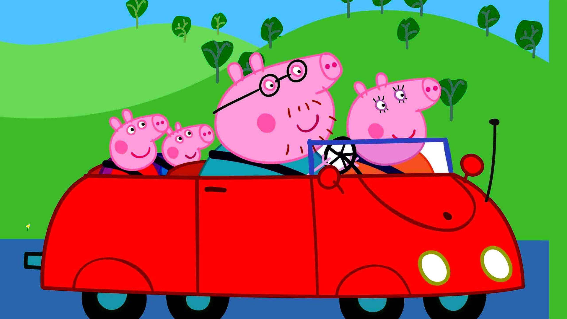 Peppa Pig 2560X1440 Wallpaper and Background Image
