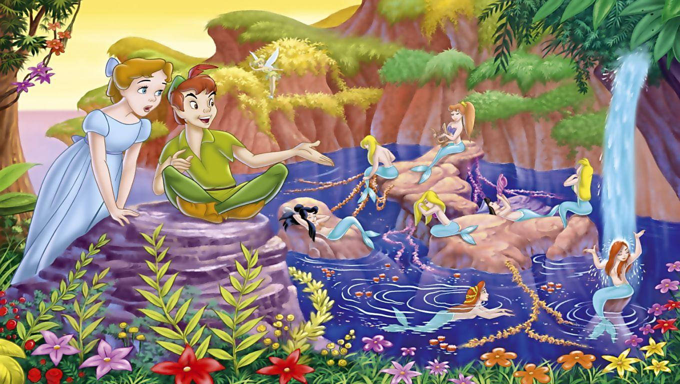 1360X768 Peter Pan Wallpaper and Background
