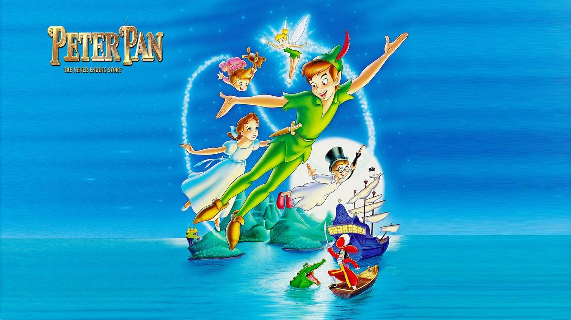 2732X1536 Peter Pan Wallpaper and Background