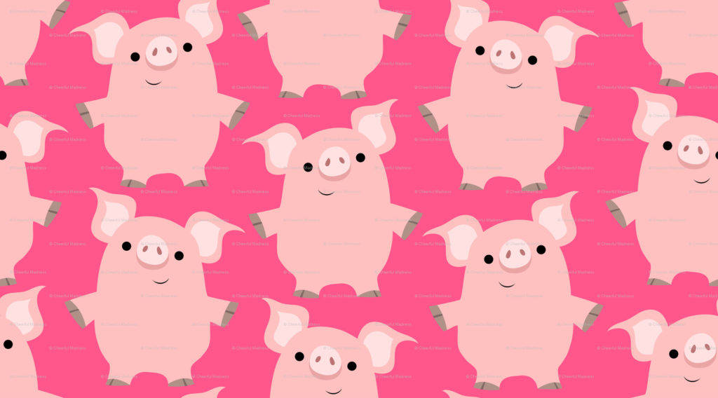 1024X568 Pig Wallpaper and Background