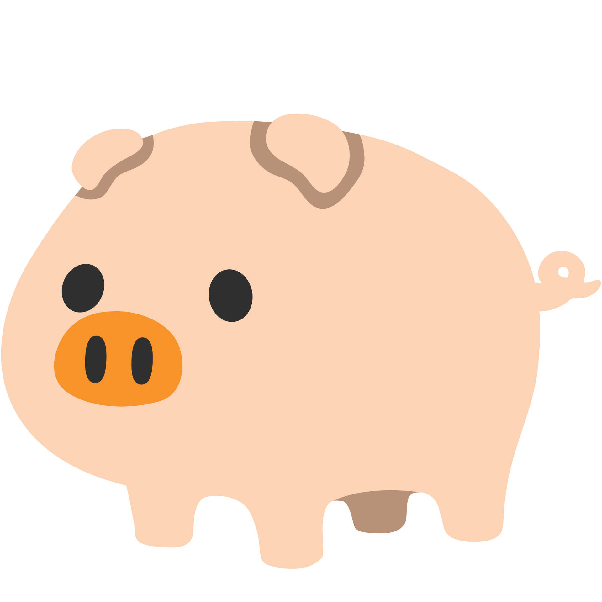2000X2000 Pig Wallpaper and Background