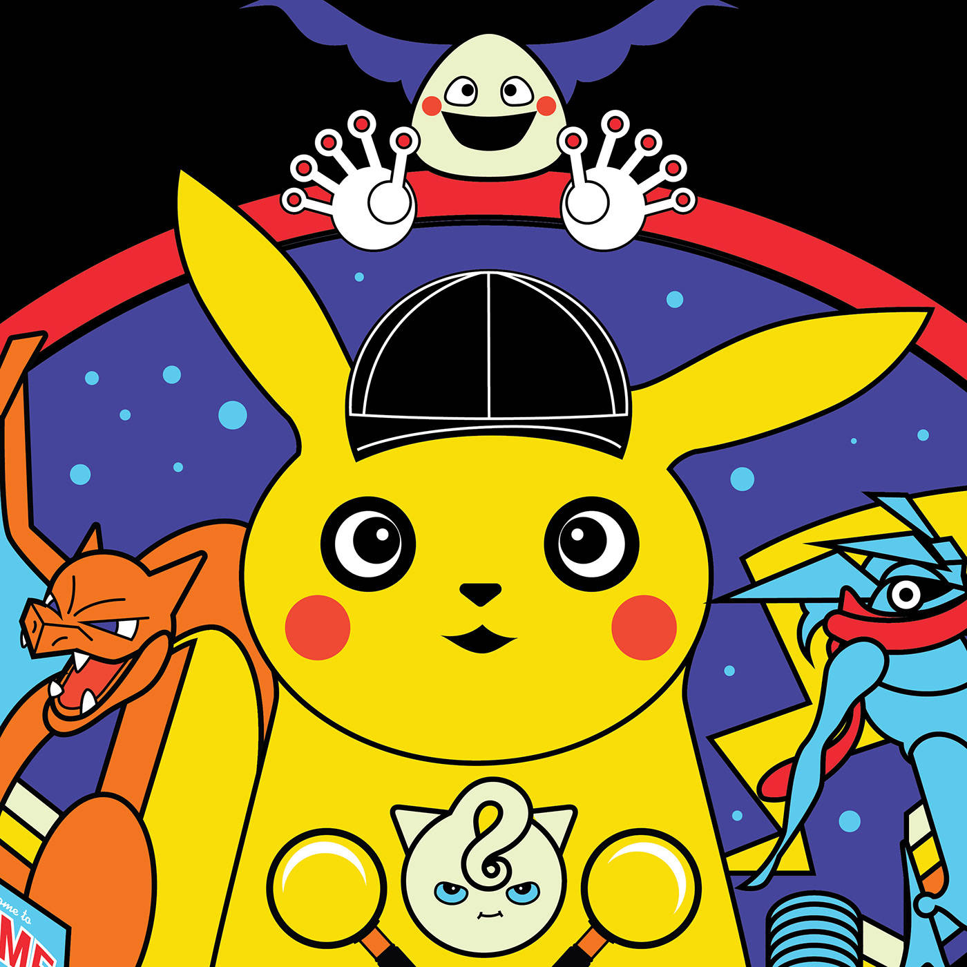 1400X1400 Pikachu Wallpaper and Background