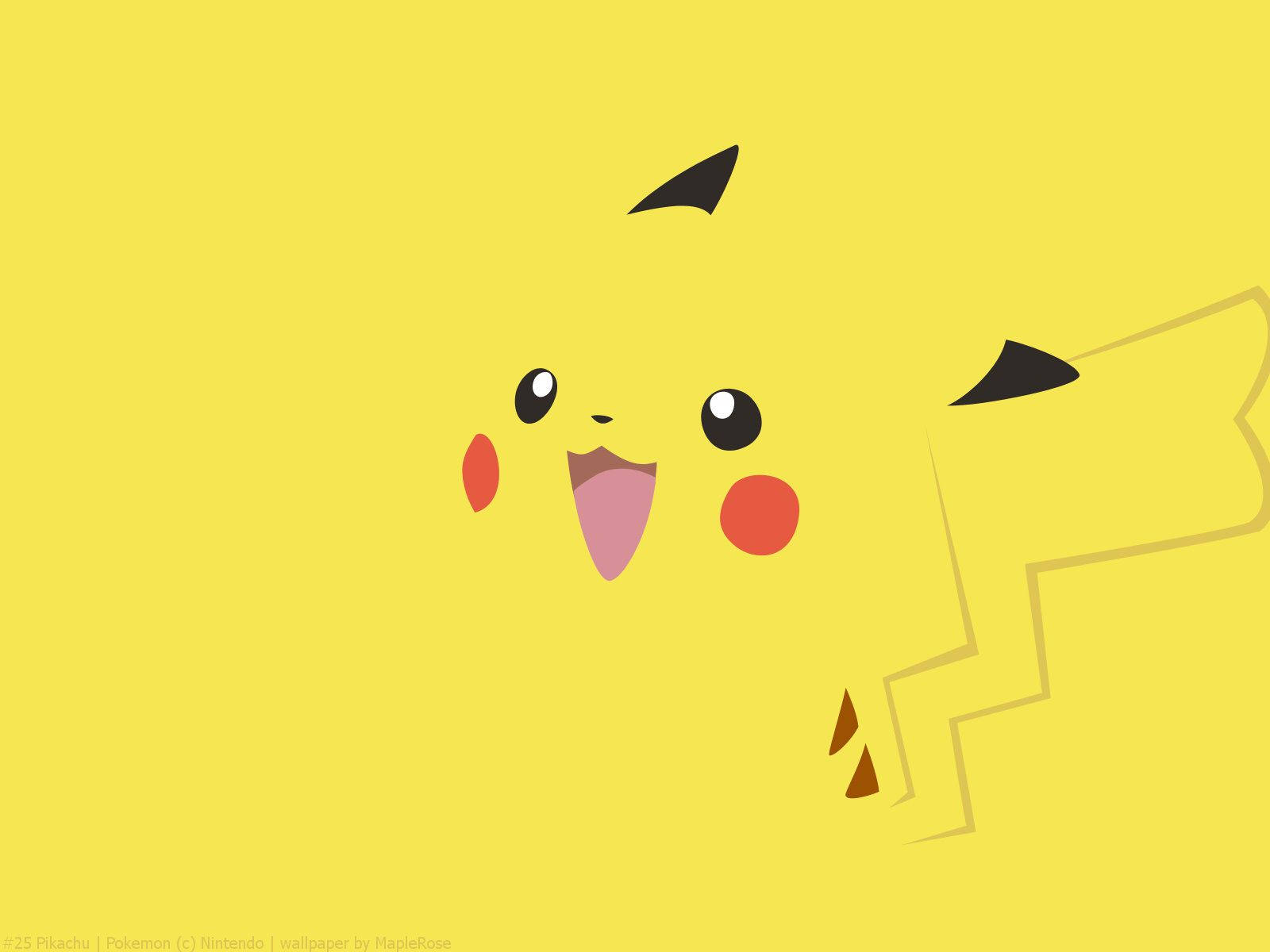 Pikachu 1600X1200 Wallpaper and Background Image