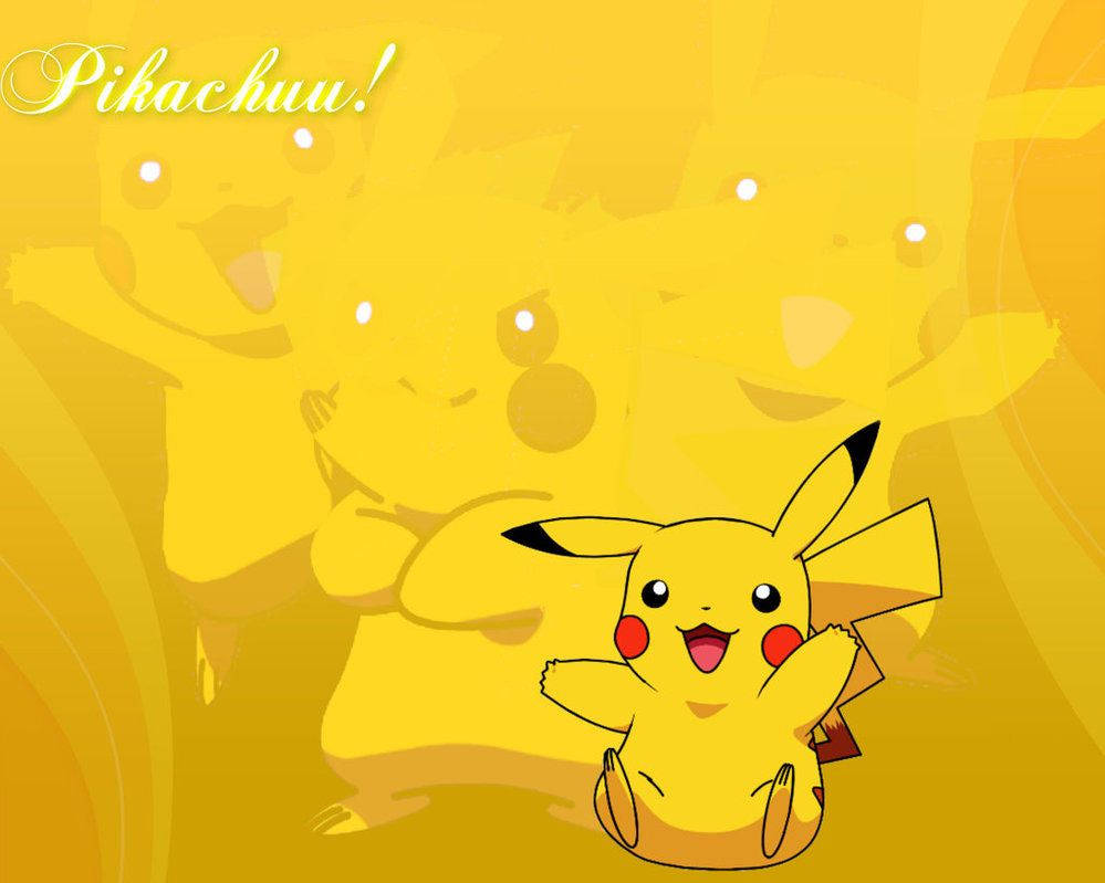 Pikachu 999X799 wallpaper