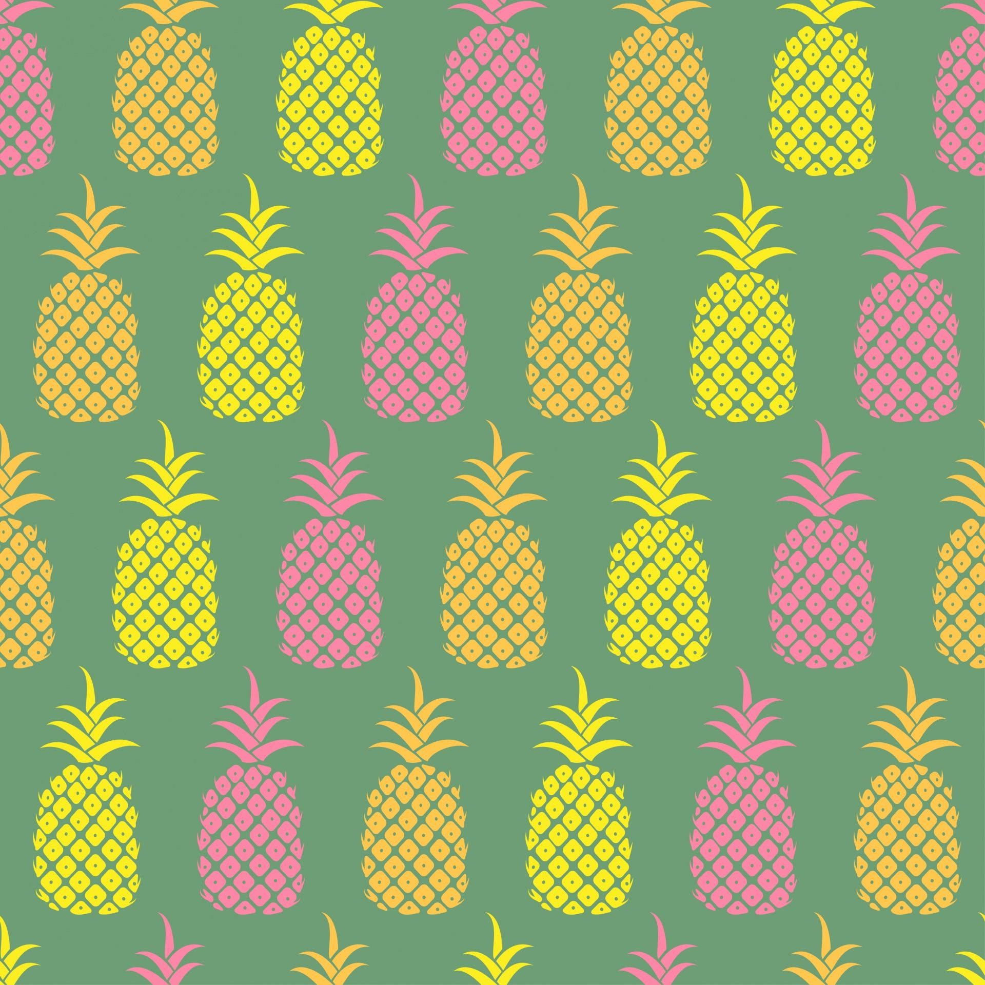 1920X1920 Pineapple Wallpaper and Background